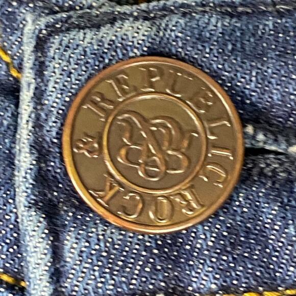 Rock & Republic Denim Berlin Cropped Super Skinny Jeans - Picture 6 of 16